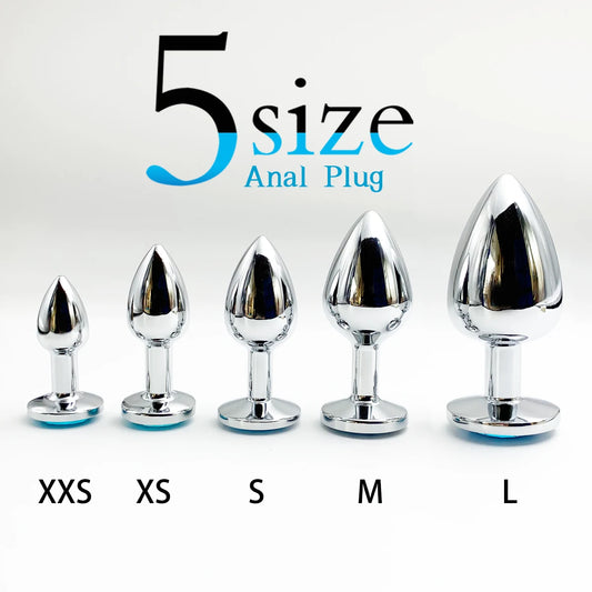 Gilded Pleasure Plug (5 Size)