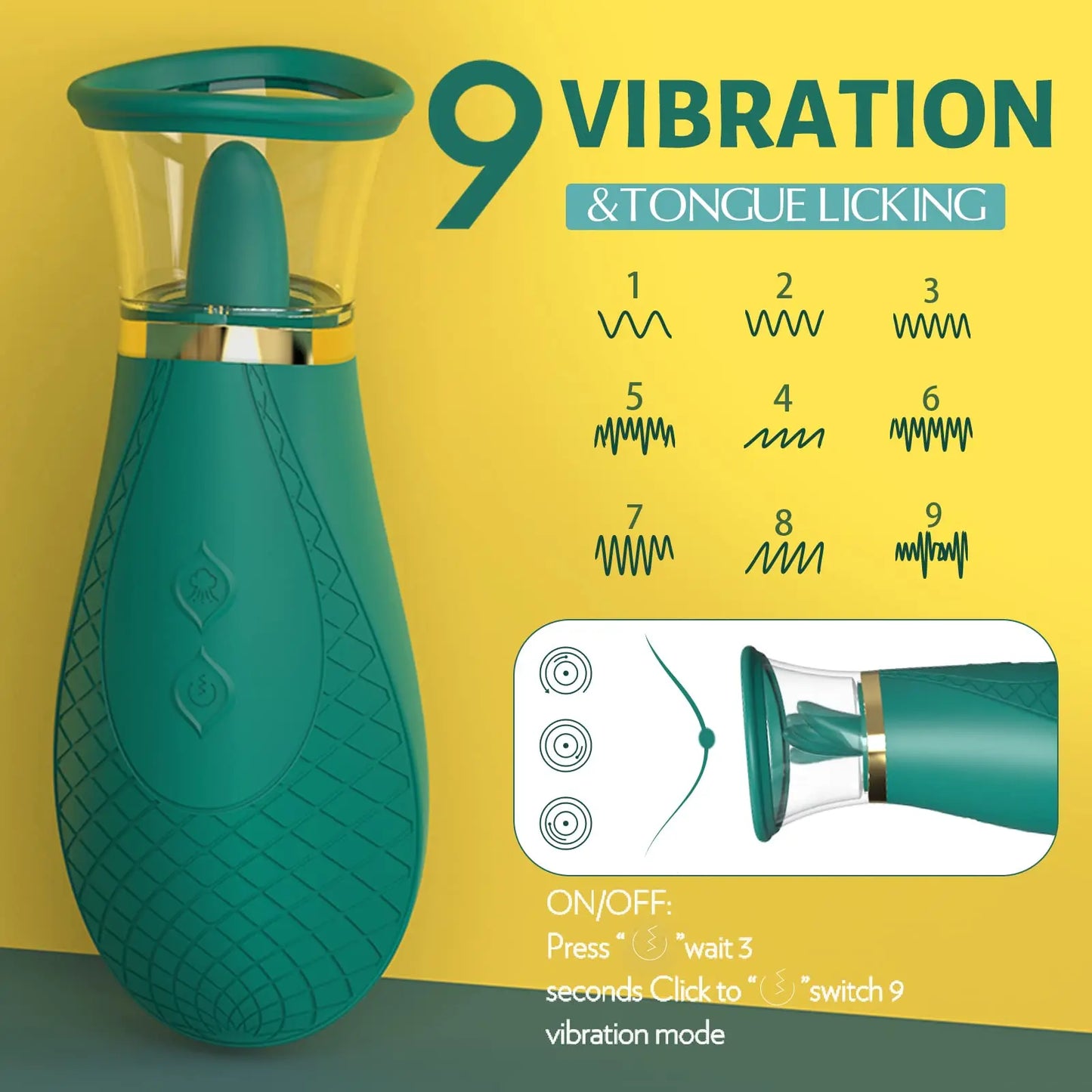 Tongue Temptation (Powerful Clitoral Sucking Vibrator)